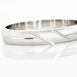 Alliance Lauria Ruban Plat Argent Blanc