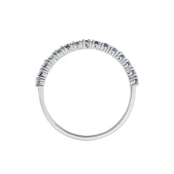 Alliance Leroi Or Blanc Saphir