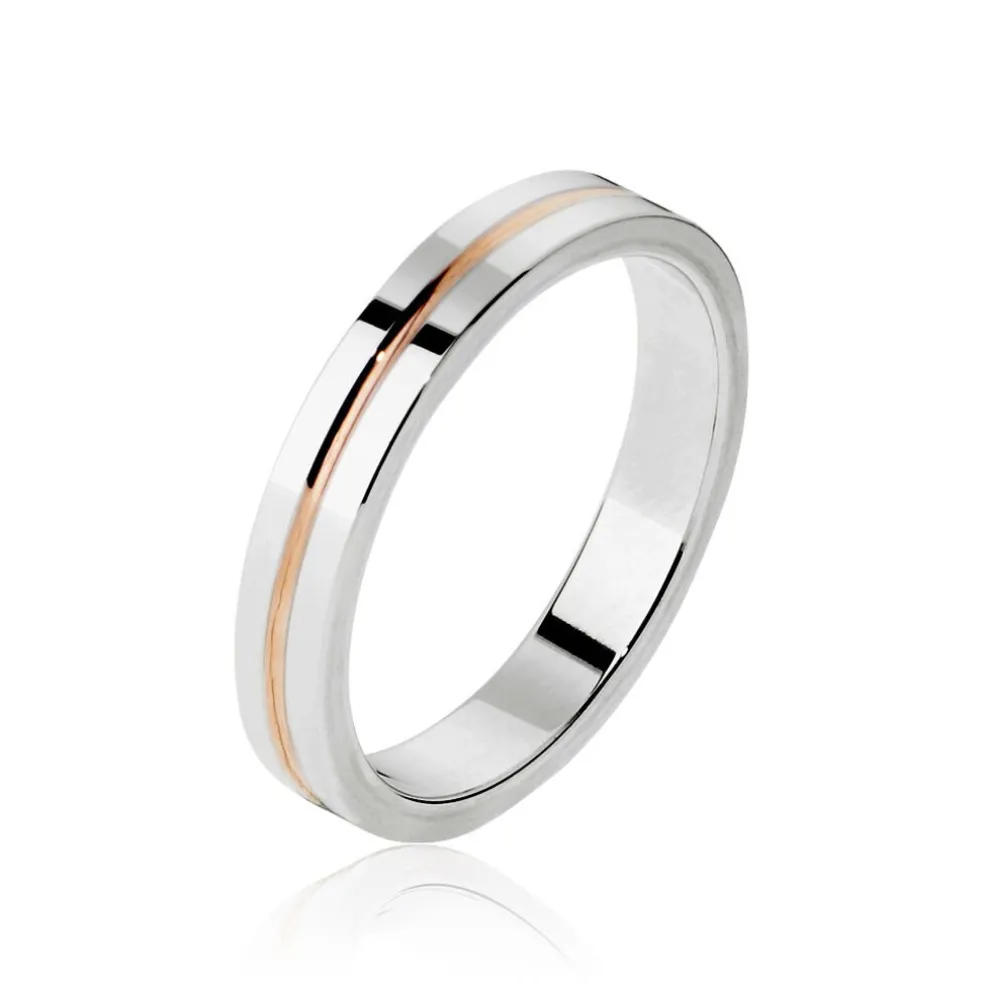 Alliance Liseret Ruban Plat Or Bicolore