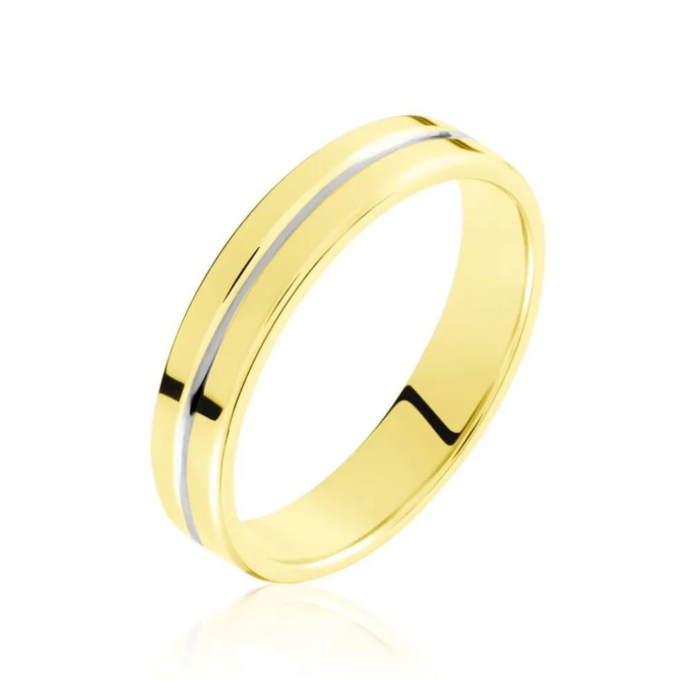 Alliance Liseret Ruban Plat Or Bicolore