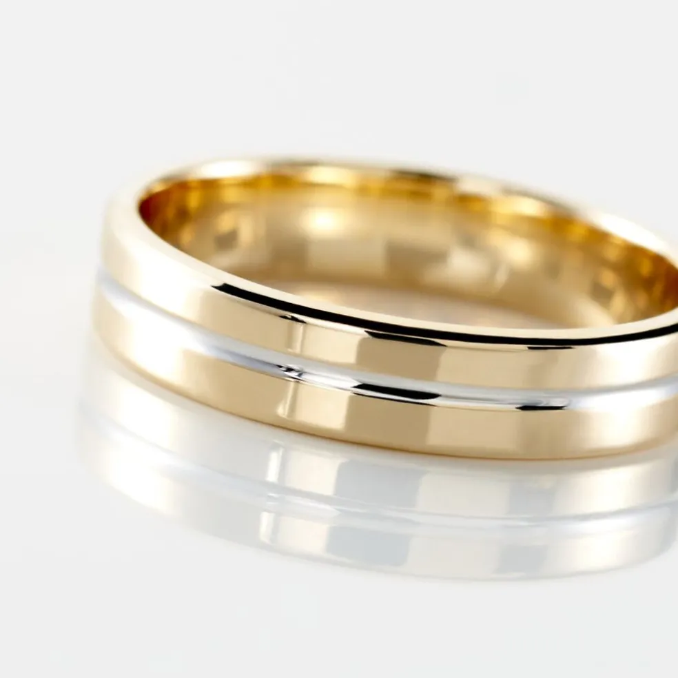 Alliance Liseret Ruban Plat Or Bicolore