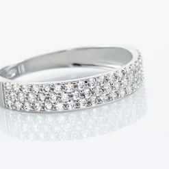 Alliance Lison Or Blanc Oxyde De Zirconium