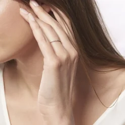 Alliance Lu Or Blanc Diamant