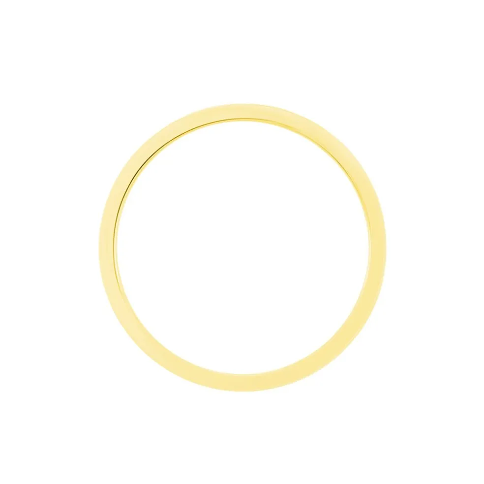 Alliance Madin Ruban Plat Or Bicolore