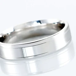 Alliance Mae-lou Ruban Plat Argent Blanc