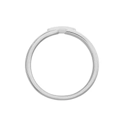 Alliance Magali Ruban Plat Or Blanc