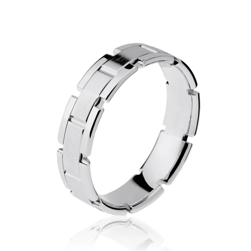 Alliance Maille Or Blanc