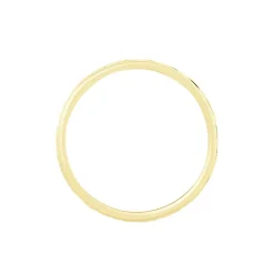 Alliance Mano Ruban Plat Or Bicolore