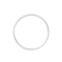 Alliance Marcello Ruban Plat Or Blanc