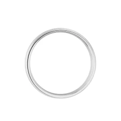 Alliance Marie-eva Ruban Plat Or Blanc