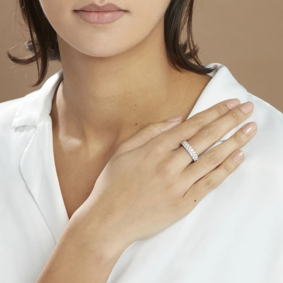 Alliance Marjelle Or Blanc Oxyde De Zirconium