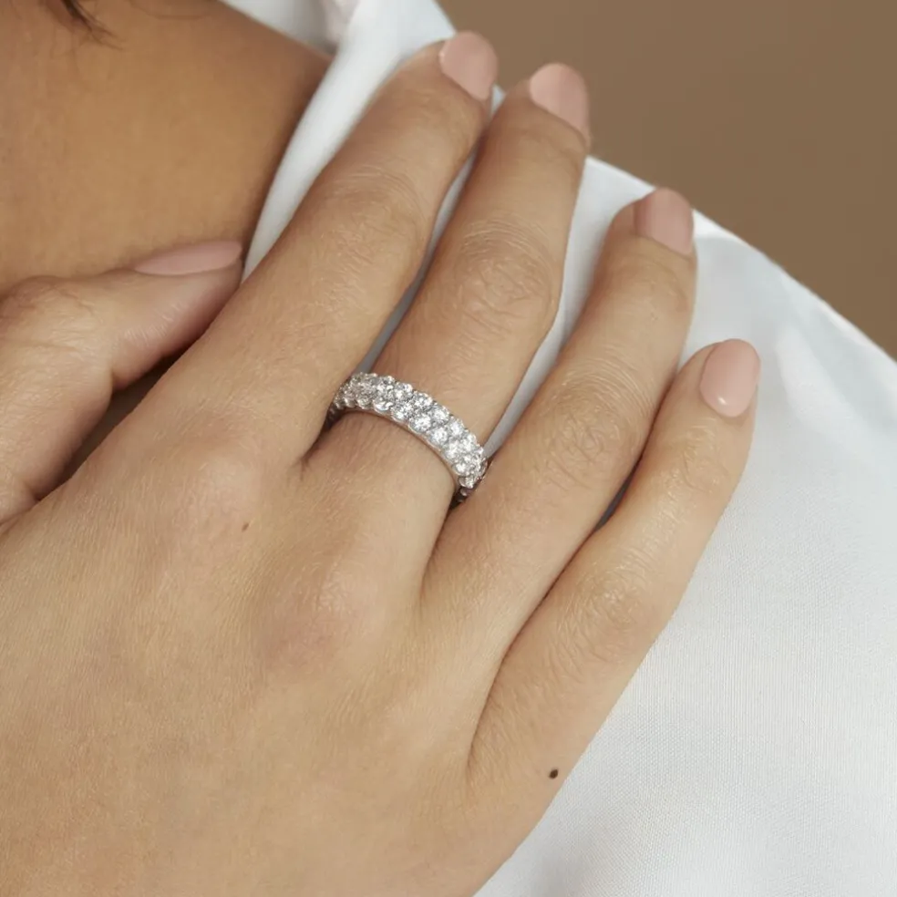 Alliance Marjelle Or Blanc Oxyde De Zirconium