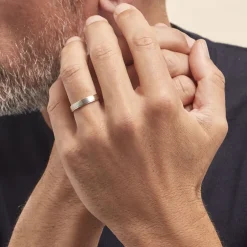 Alliance Markei Ruban Plat Or Bicolore