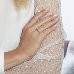 Alliance Markel Ruban Plat Or Blanc