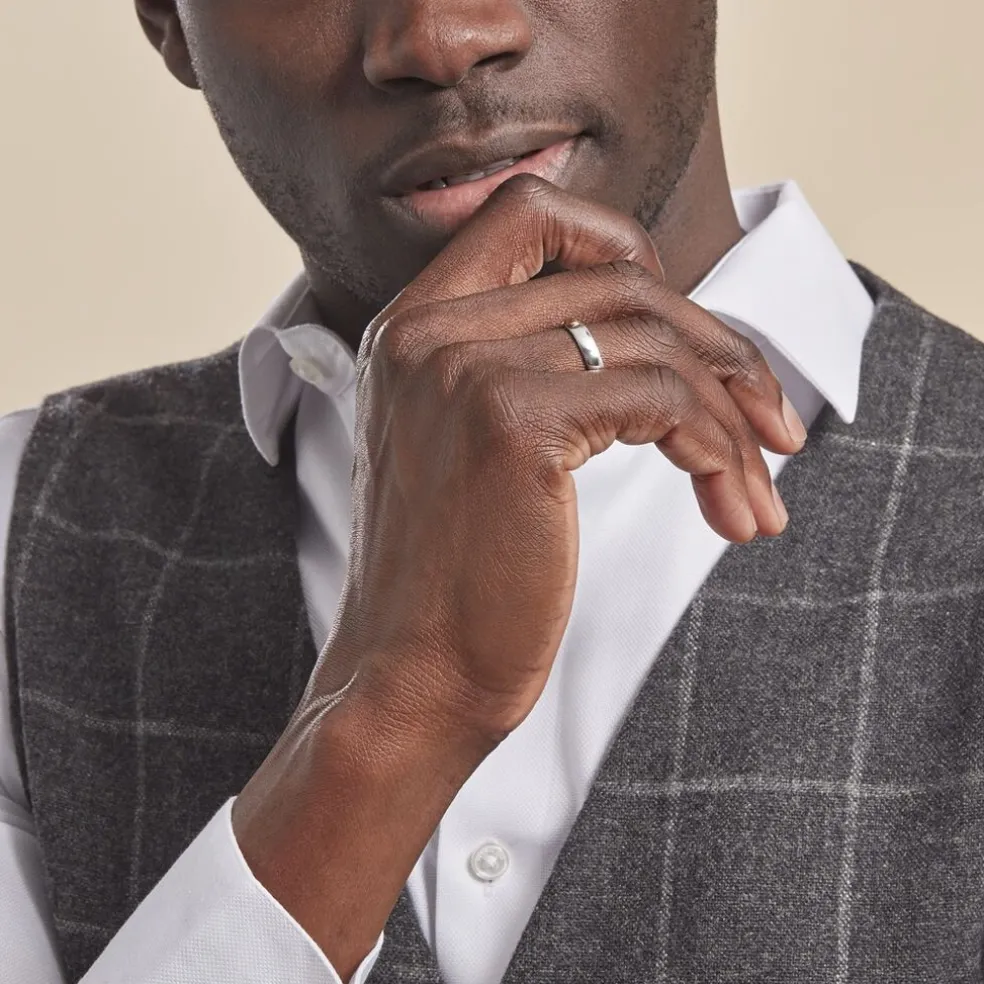 Alliance Marton Ruban Plat Or Bicolore