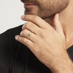 Alliance Marvin Demi Jonc Classique Or Bicolore