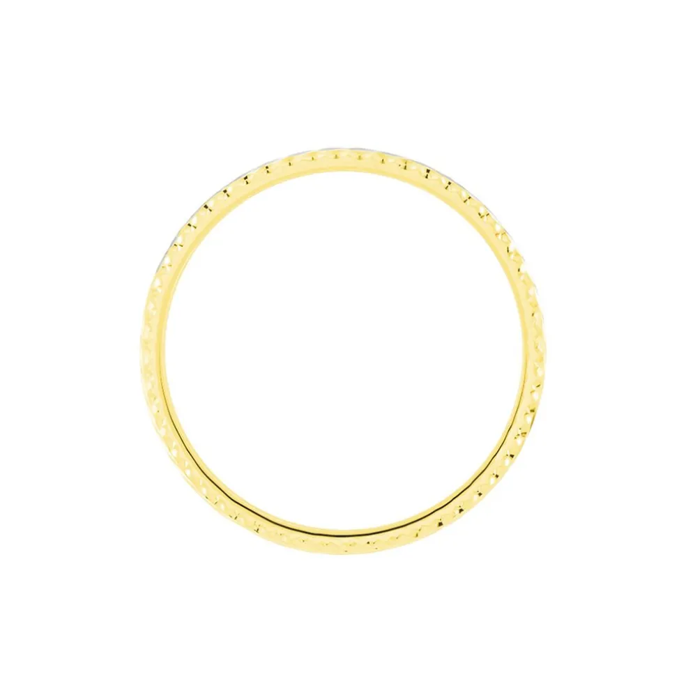 Alliance Marzelle Ruban Plat Or Bicolore