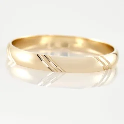 Alliance Massina Demi Jonc Classique Or Jaune