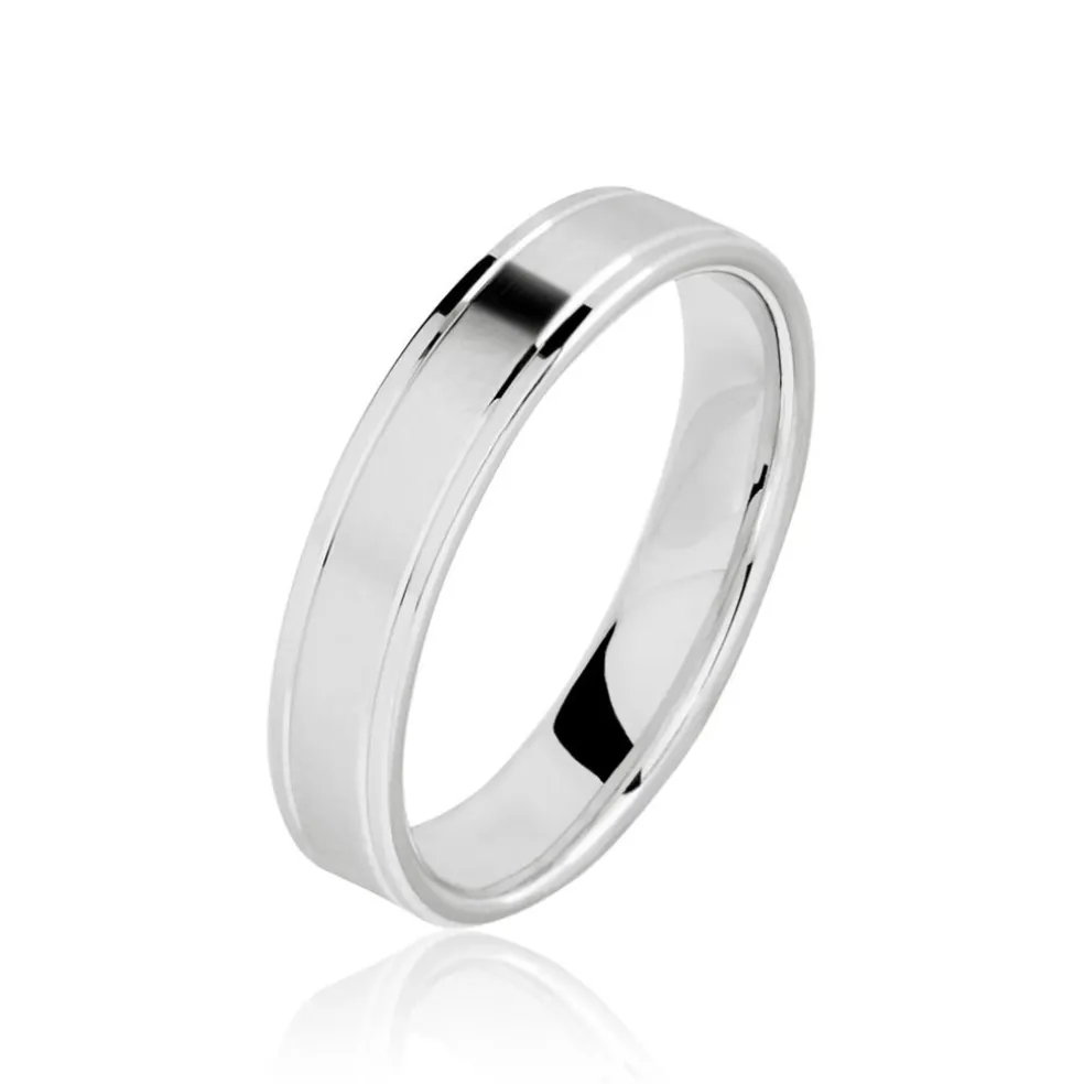 Alliance Mat Et Brillant Or Blanc Ambre