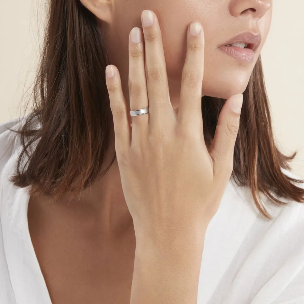 Alliance Mat Et Brillant Or Blanc Ambre