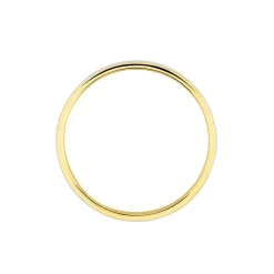 Alliance Mat Striee Ruban Plat Or Bicolore