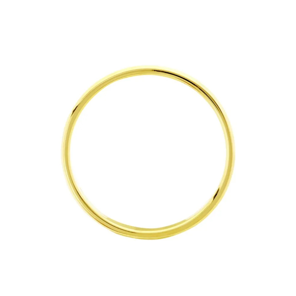 Alliance Mat Striee Ruban Plat Or Bicolore