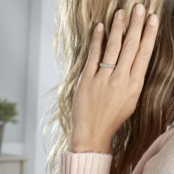 Alliance Mathena Ruban Plat Or Blanc