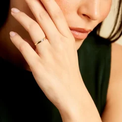 Alliance Meredithe Demi Jonc Classique Or Jaune