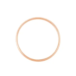 Alliance Meredithe Demi Jonc Classique Or Rose