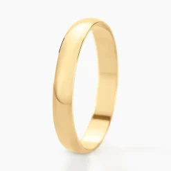 Alliance Meredithe Demi Jonc Classique Or Jaune