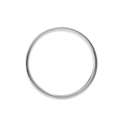 Alliance Miya Demi Jonc Classique Or Blanc