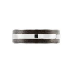 Alliance Nathaell Ruban Plat Palladium Blanc