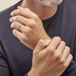 Alliance Navido Ruban Plat Palladium Bicolore