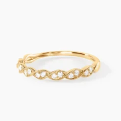 Alliance Othniel Or Jaune Diamant