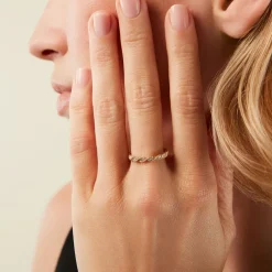 Alliance Othniel Or Jaune Diamant