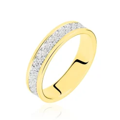 Alliance Patty Ruban Plat Or Bicolore