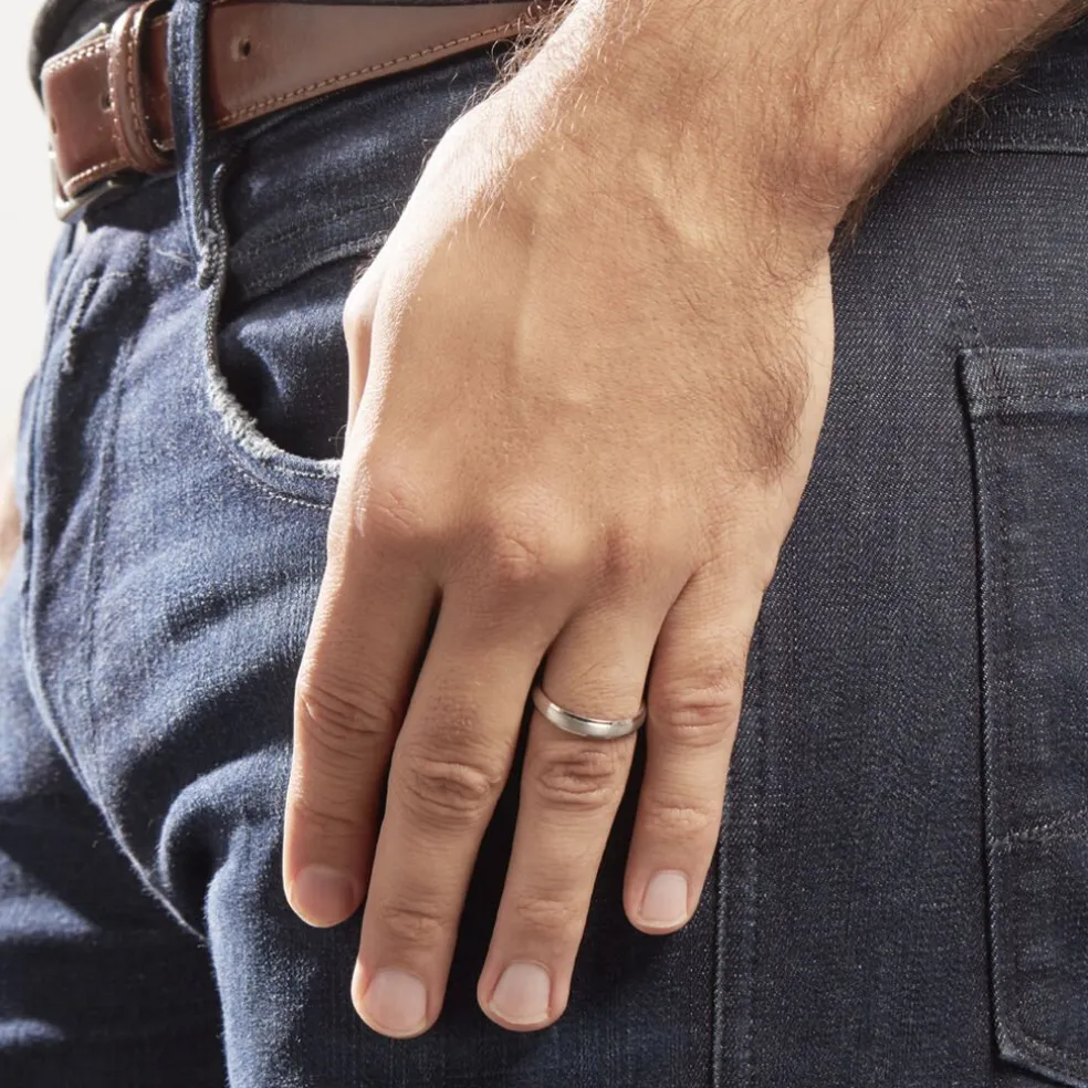 Alliance Phil Ruban Bombé Platine Blanc