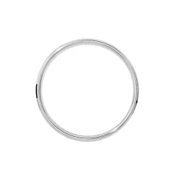 Alliance Polie Brossee Ruban Plat Or Blanc