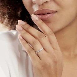 Alliance Rhea Or Blanc Diamant