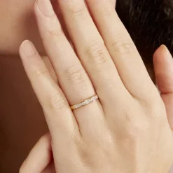 Alliance Rhea Or Jaune Diamant