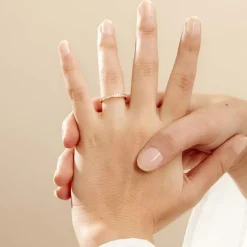 Alliance Rhea Or Jaune Diamant