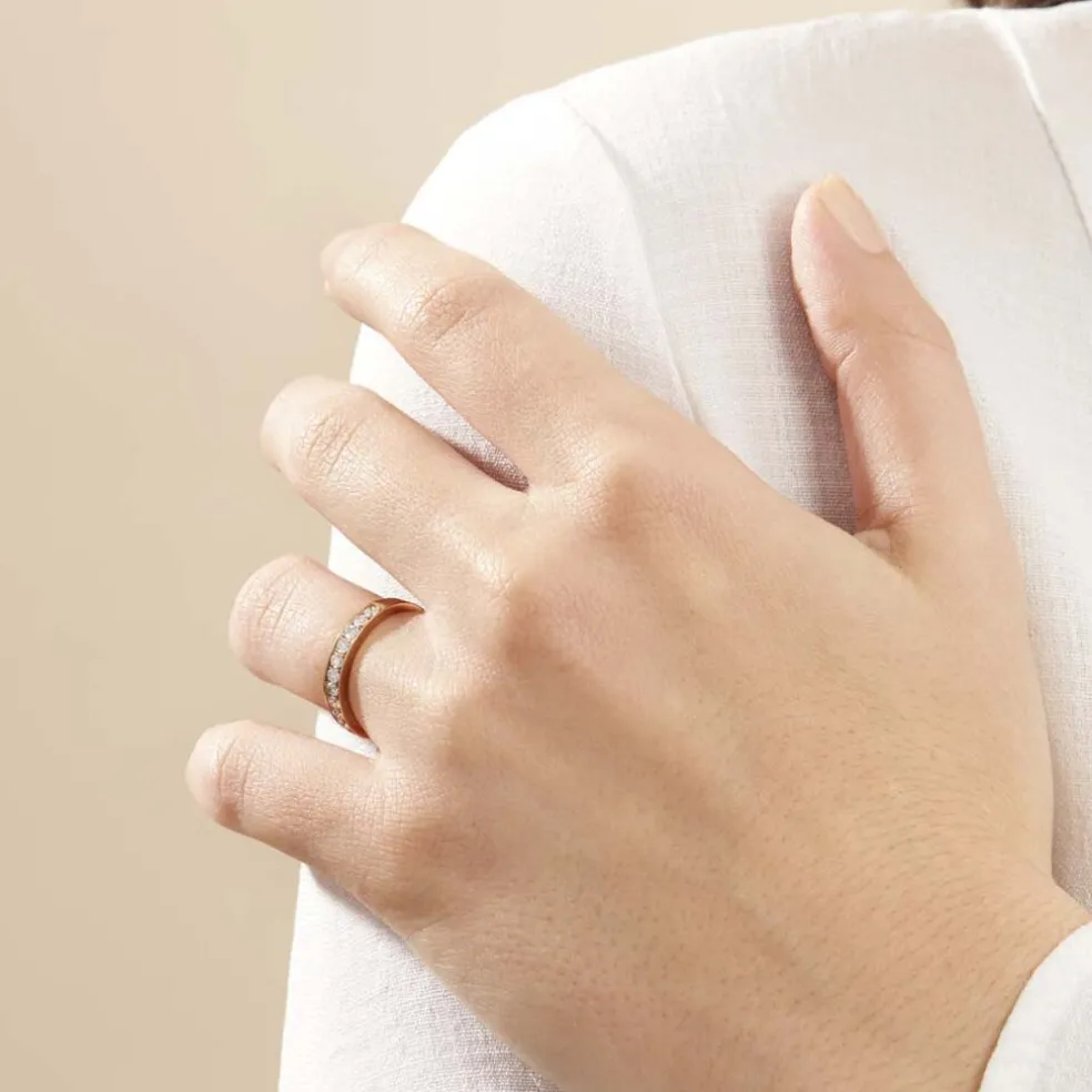 Alliance Rhea Or Jaune Diamant