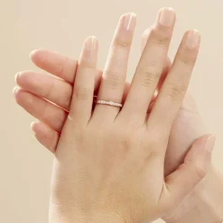 Alliance Rhea Or Rose Diamant