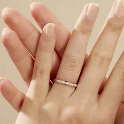 Alliance Rhea Or Rose Diamant