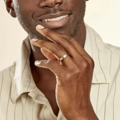 Alliance Rhodium Ruban Plat Palladium Bicolore