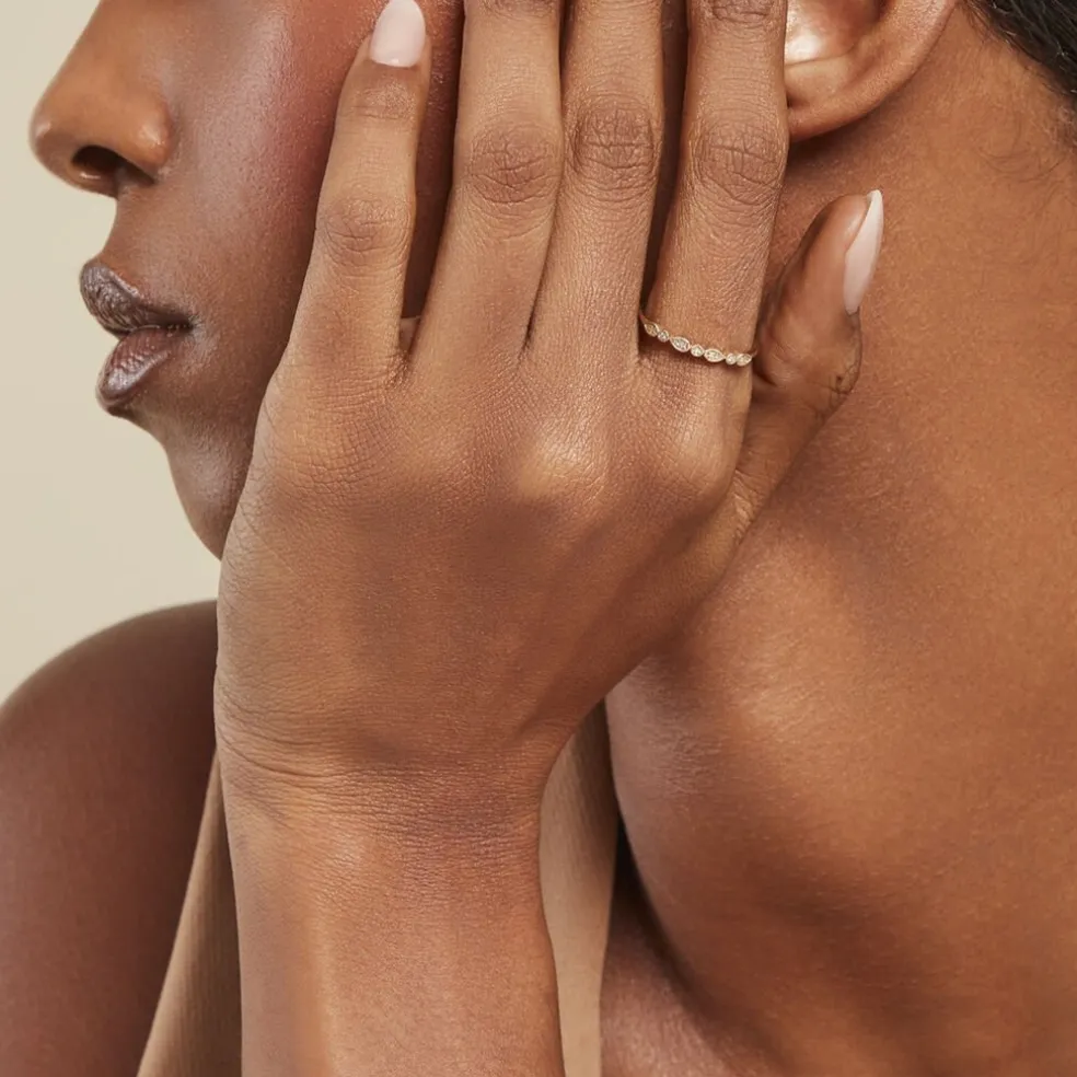 Alliance Robina Or Jaune Diamant