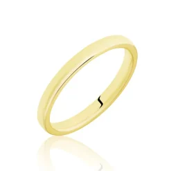 Alliance Sirona Demi Jonc Confort Or Blanc