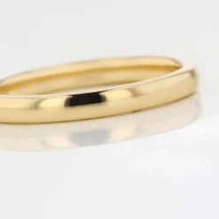 Alliance Sirona Demi Jonc Confort Or Blanc