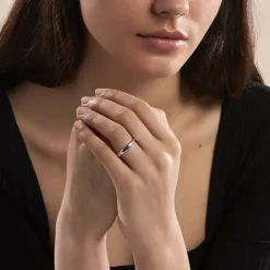 Alliance Sirona Demi Jonc Or Blanc