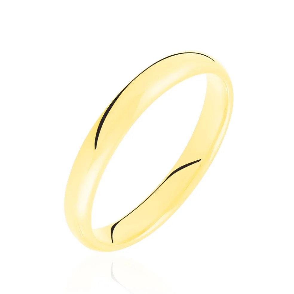 Alliance Sonia Demi Jonc Confort Or Jaune